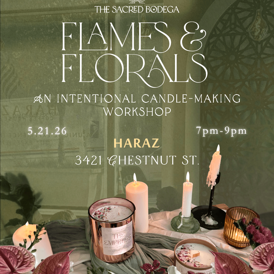 5/21 Flames & Florals: An Intentional Candle-Making Workshop