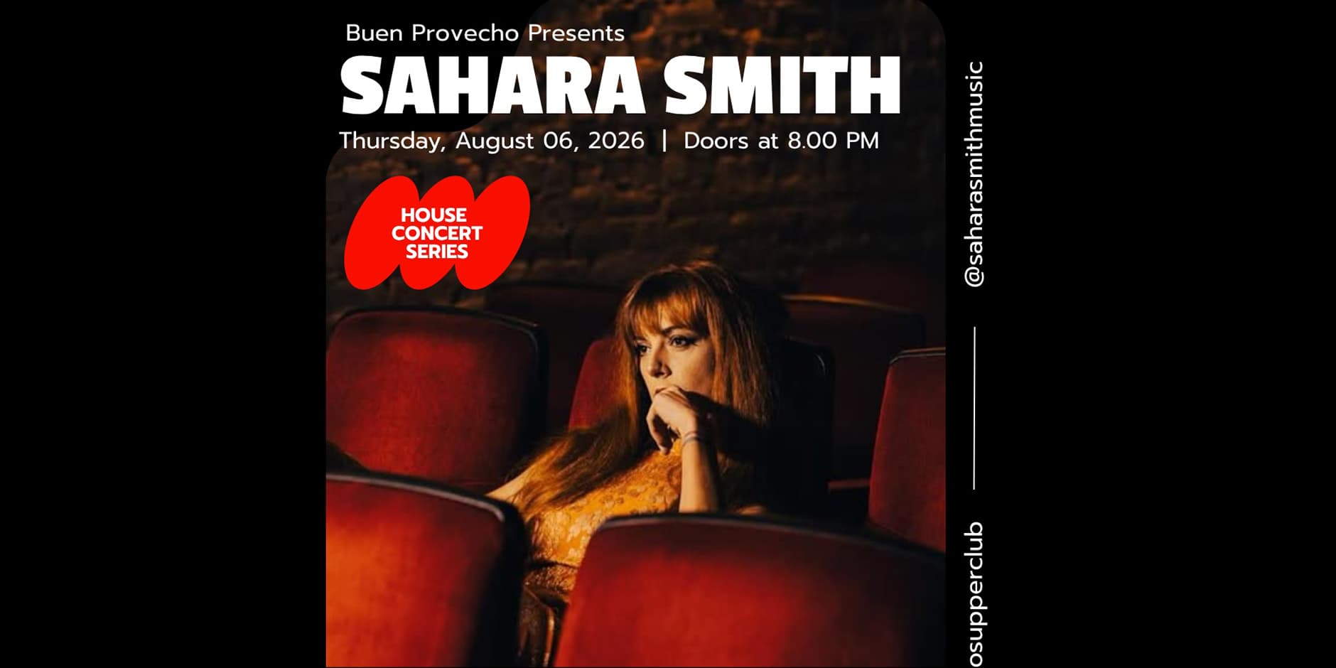 House Concert with Sahara Smith