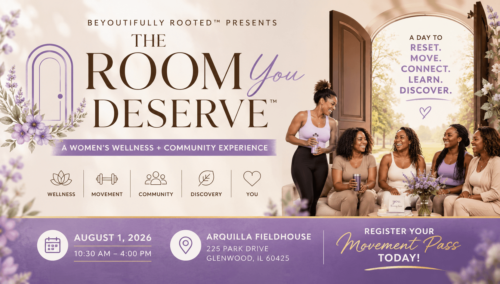 The Room You Deserve: Women Wellness Event