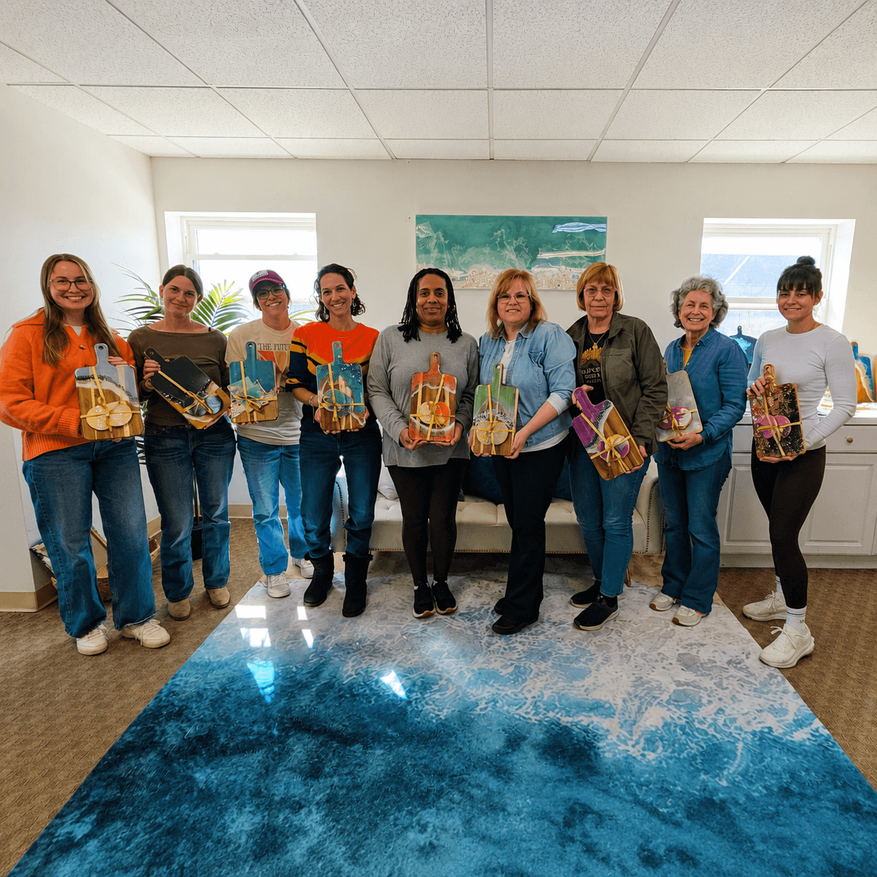 Resin Art Workhop