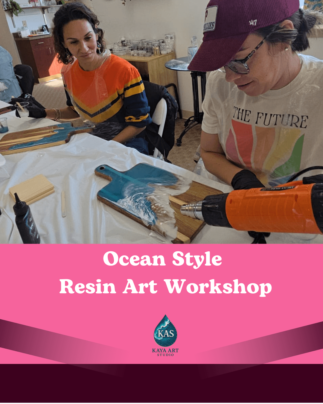 Resin Art Workhop