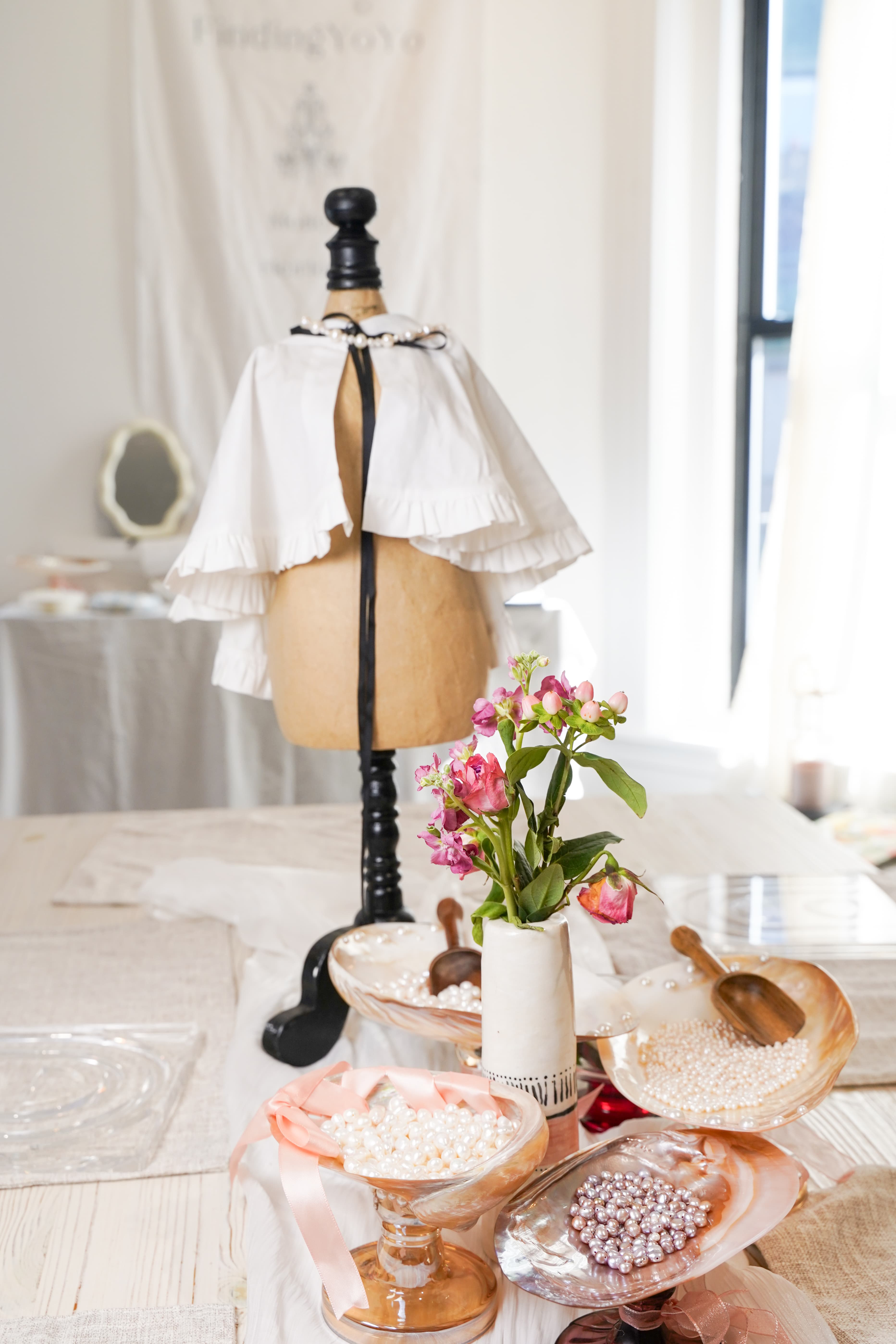 Real Pearls & Real Flowers: Jewelry Creation