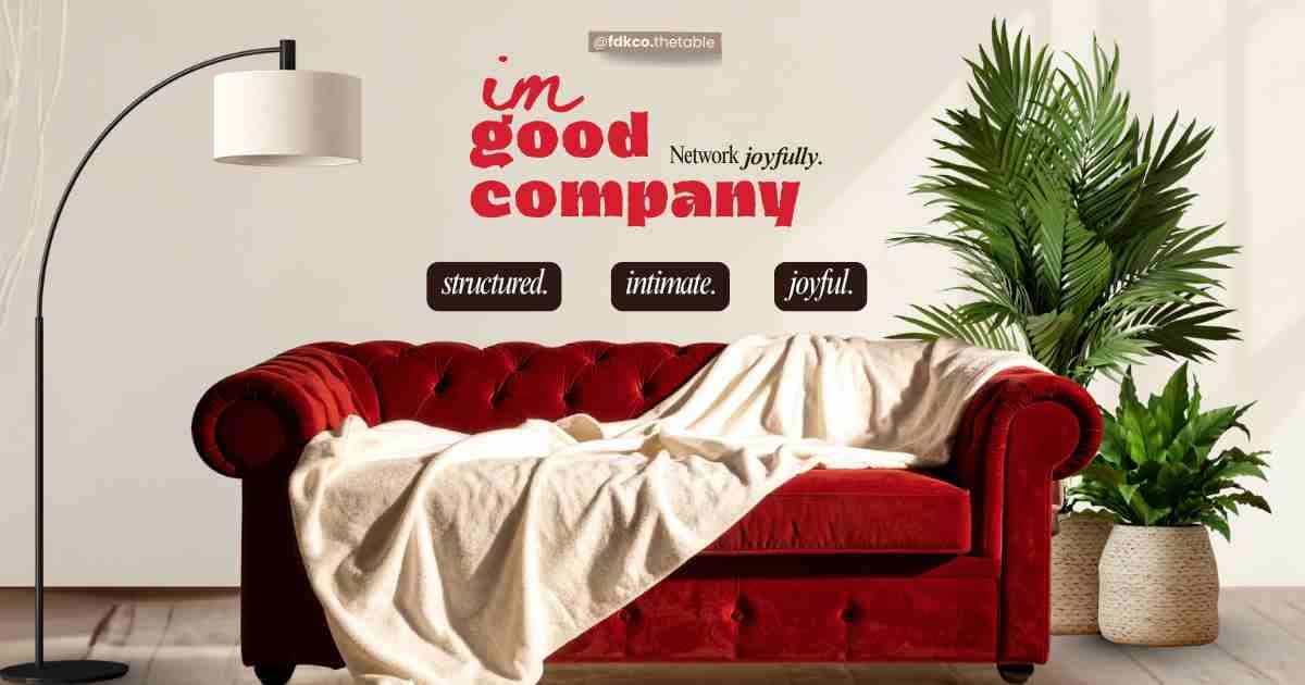 In Good Company | Networking Dinner
