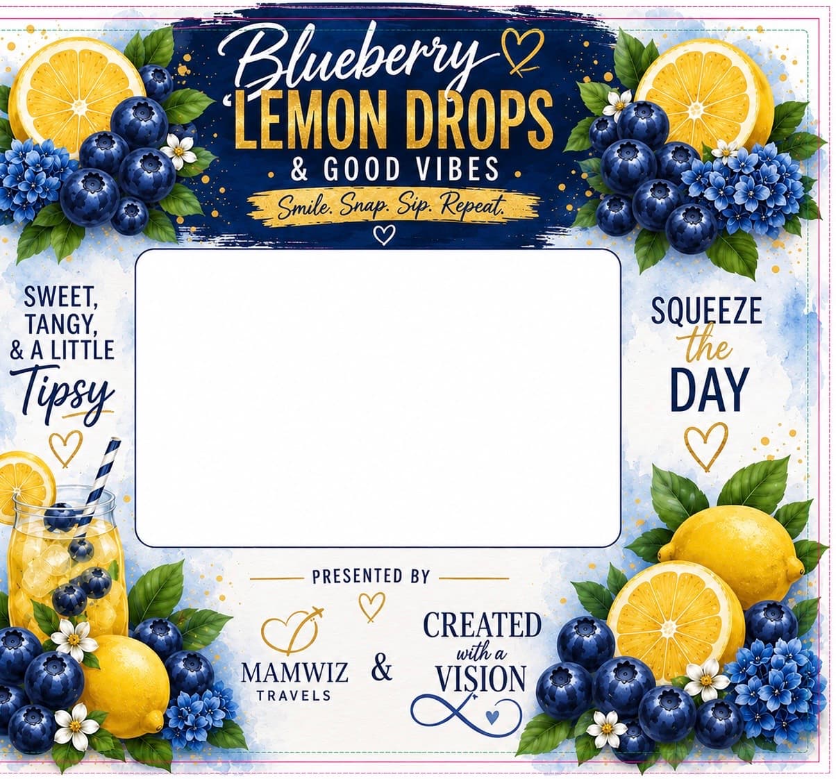Blueberry Lemon Drops and Brunch