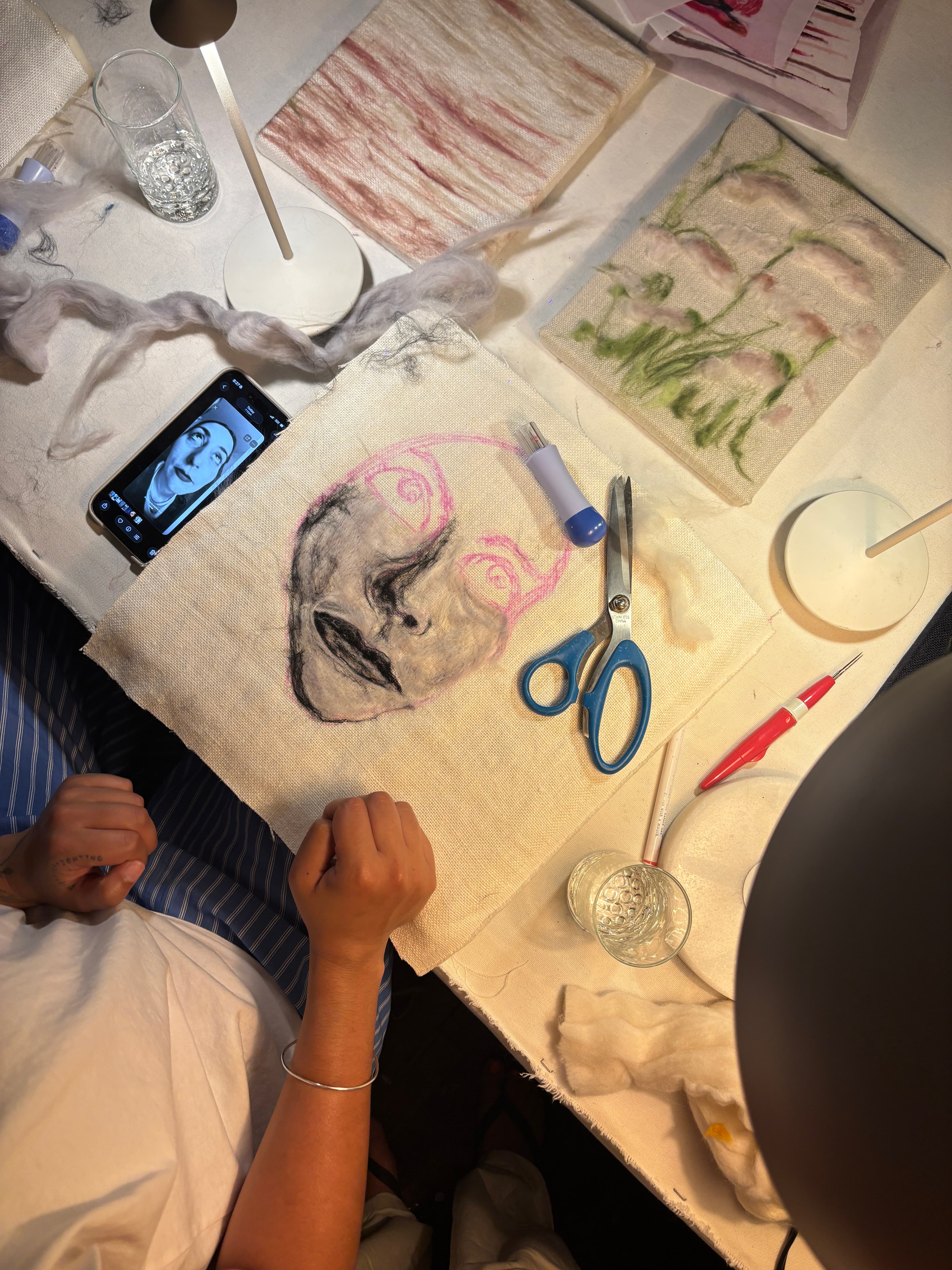 Paint with Wool: An intimate Workshop