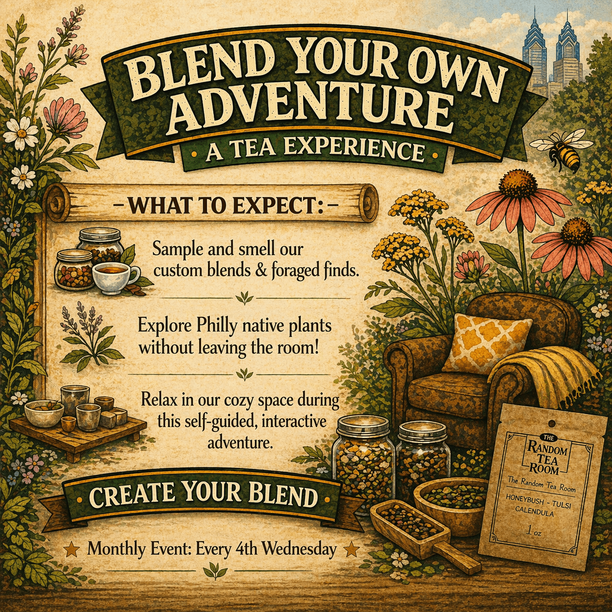 Blend Your Own Adventure: A Tea Experience